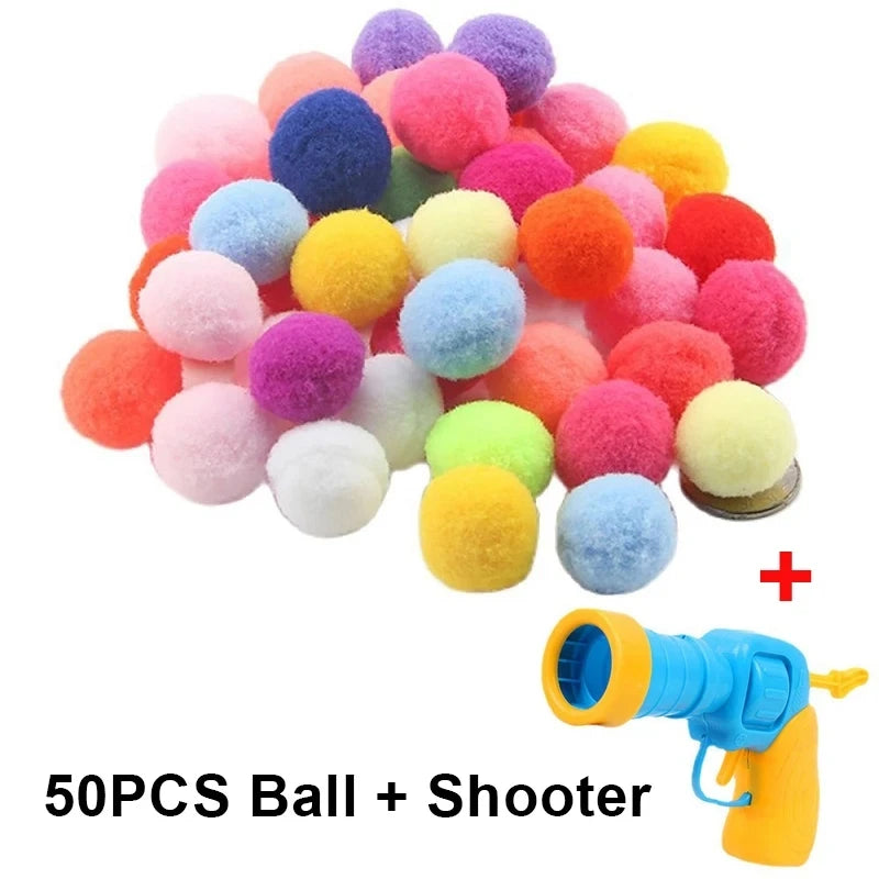 Katzenspielzeug Ballpistole