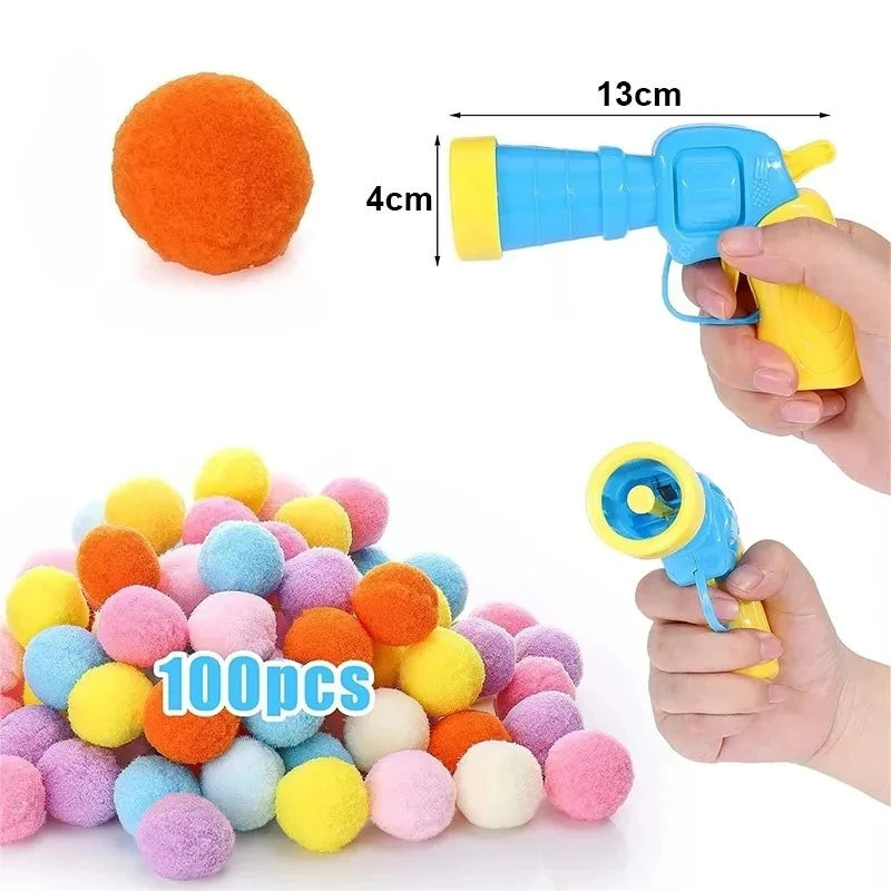 Katzenspielzeug Ballpistole