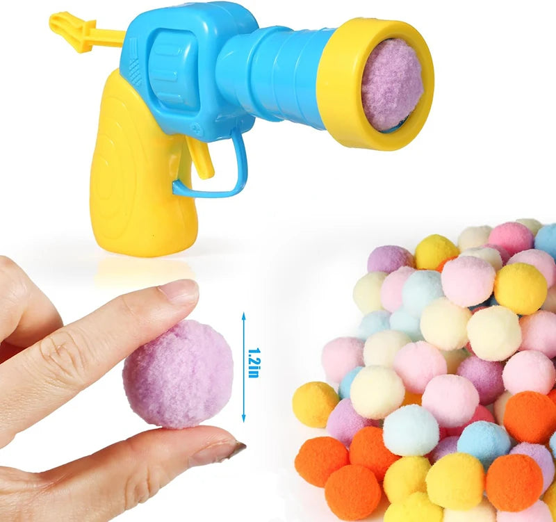 Katzenspielzeug Ballpistole
